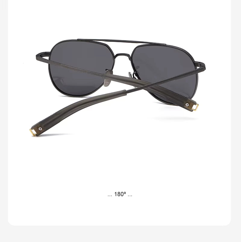Lunettes de soleil polarisées en titane