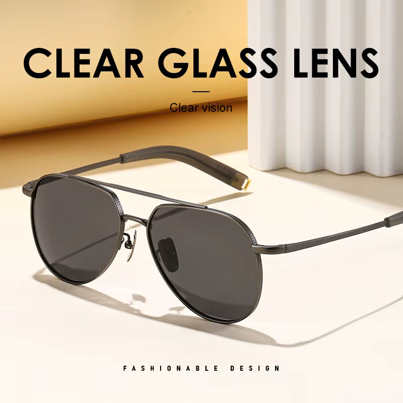 Lunettes de soleil polarisées en titane