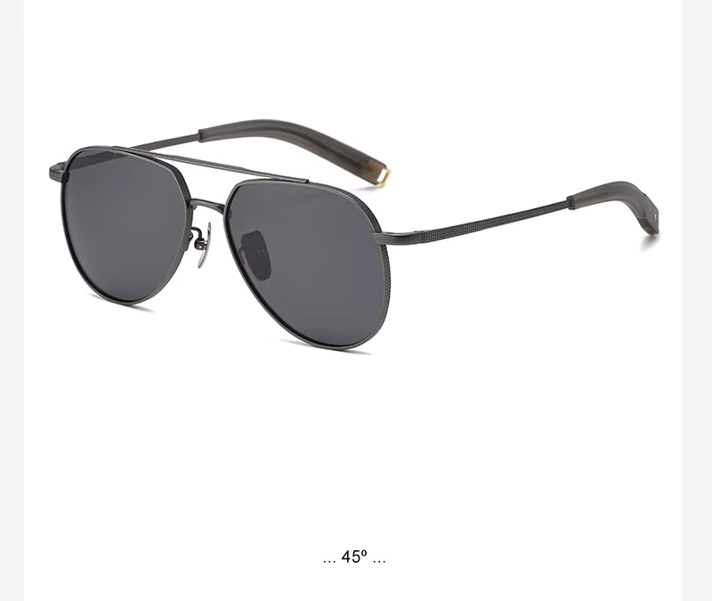Lunettes de soleil polarisées en titane