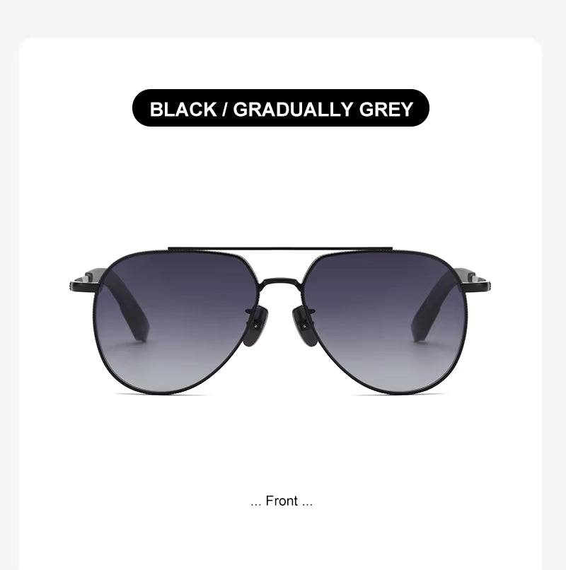 Lunettes de soleil polarisées en titane