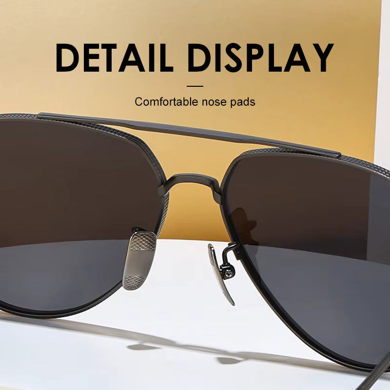 Lunettes de soleil polarisées en titane